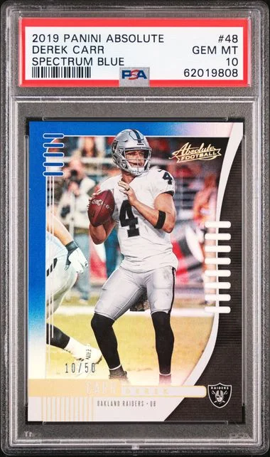 2019 Panini Absolute Derek Carr #48 card image