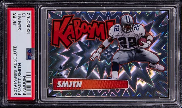 2019 Panini Absolute Emmitt Smith Kaboom! #K-ES card image