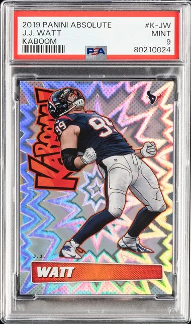 2019 Panini Absolute J.J. Watt Kaboom! #K-JW card image