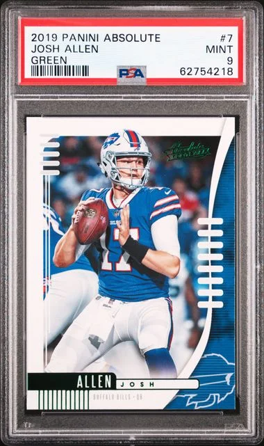 2019 Panini Absolute Josh Allen #7 card image