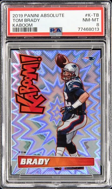 2019 Panini Absolute Kaboom! K-Tb Tom Brady #no-number card image