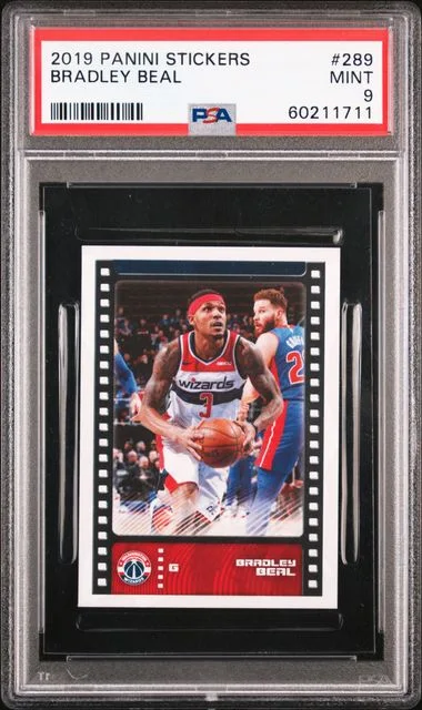 2019 Panini Bradley Beal Stickers #289 card image