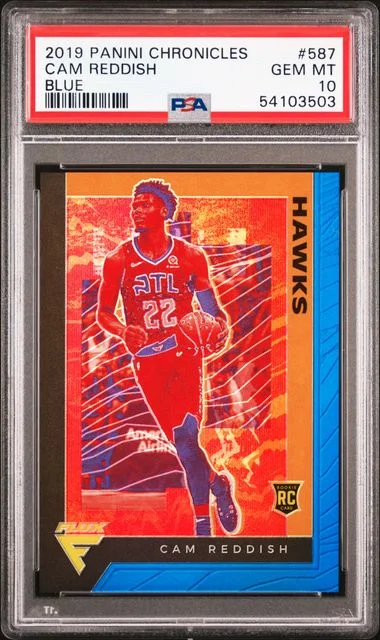 2019 Panini Chronicles Cam Reddish Blue #587 card image