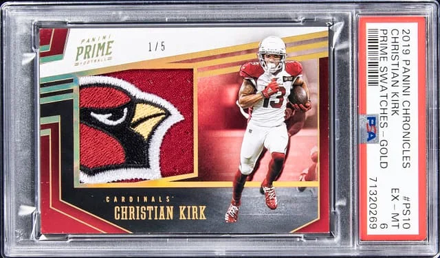 2019 Panini Chronicles Christian Kirk Prime Swatches #PS10 card image