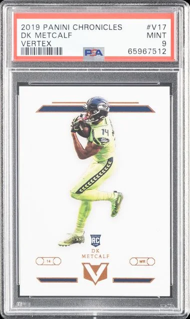 2019 Panini Chronicles DK Metcalf Vertex #V17 card image