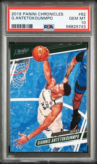 2019 Panini Chronicles Giannis Antetokounmpo #62 card image