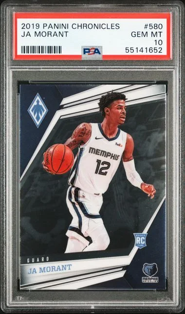 2019 Panini Chronicles Ja Morant #580 card image