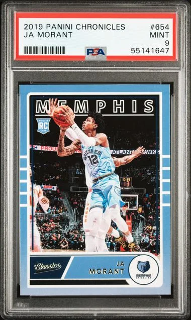 2019 Panini Chronicles Ja Morant #654 card image