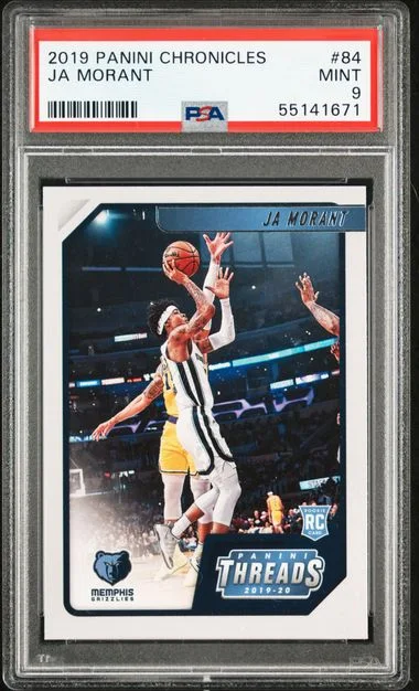 2019 Panini Chronicles Ja Morant #84 card image