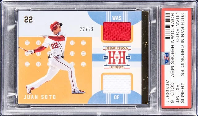 2019 Panini Chronicles Juan Soto #HHMJS card image