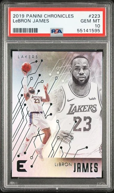 2019 Panini Chronicles LeBron James #223 card image