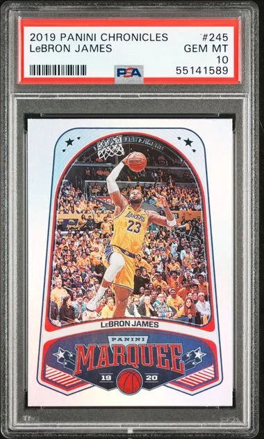 2019 Panini Chronicles LeBron James #245 card image