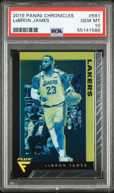 2019 Panini Chronicles LeBron James #591 card image
