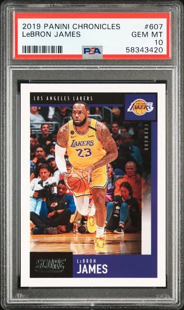 2019 Panini Chronicles LeBron James #607 card image