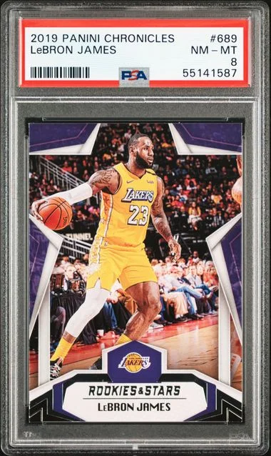 2019 Panini Chronicles LeBron James #689 card image