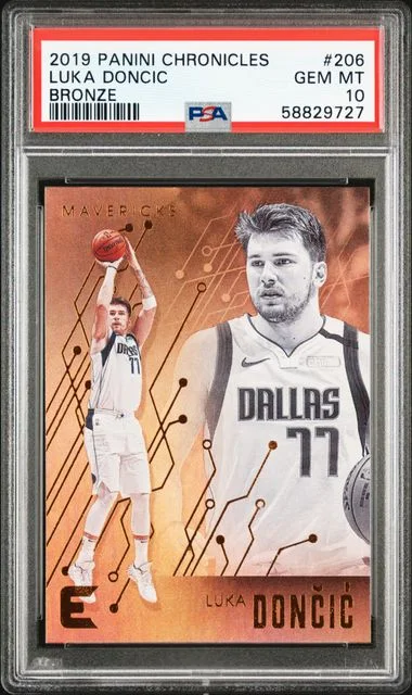 2019 Panini Chronicles Luka Doncic #206 card image