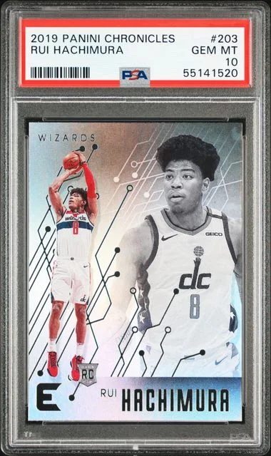 2019 Panini Chronicles Rui Hachimura #203 card image