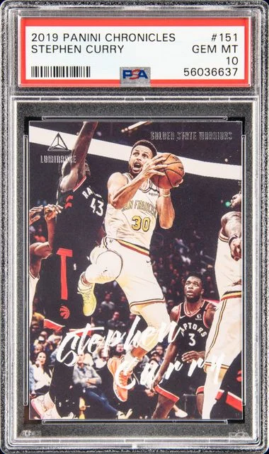 2019 Panini Chronicles Stephen Curry #151 card image