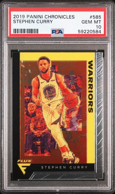 2019 Panini Chronicles Stephen Curry #585 card image