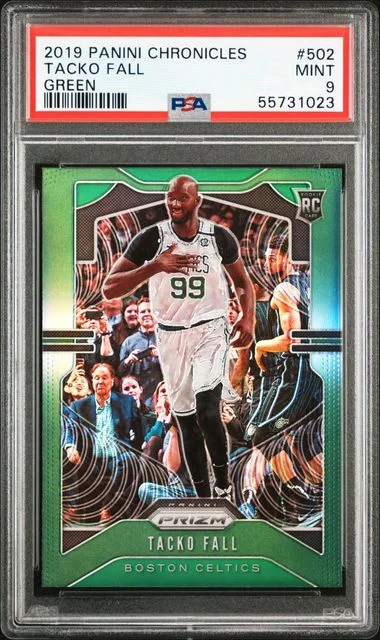 2019 Panini Chronicles Tacko Fall Green #502 card image
