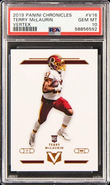 2019 Panini Chronicles Terry Mclaurin Vertex #V16 card image