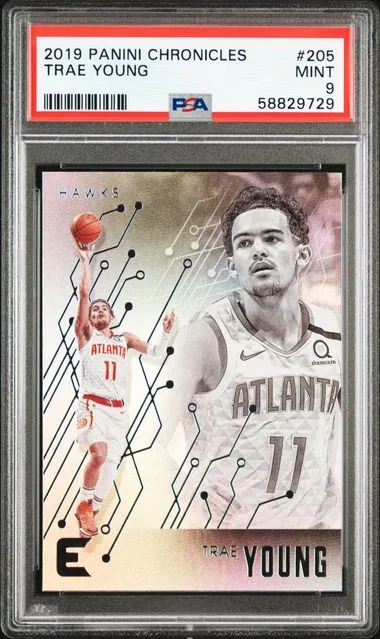 2019 Panini Chronicles Trae Young #205 card image