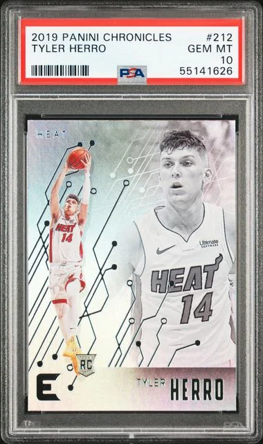 2019 Panini Chronicles Tyler Herro #212 card image