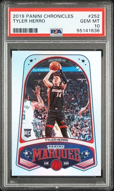 2019 Panini Chronicles Tyler Herro #252 card image