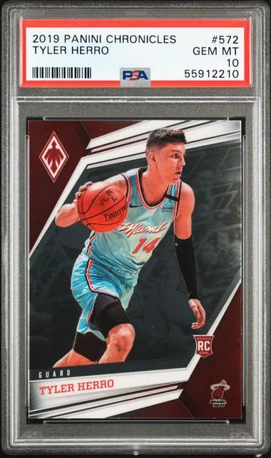 2019 Panini Chronicles Tyler Herro #572 card image