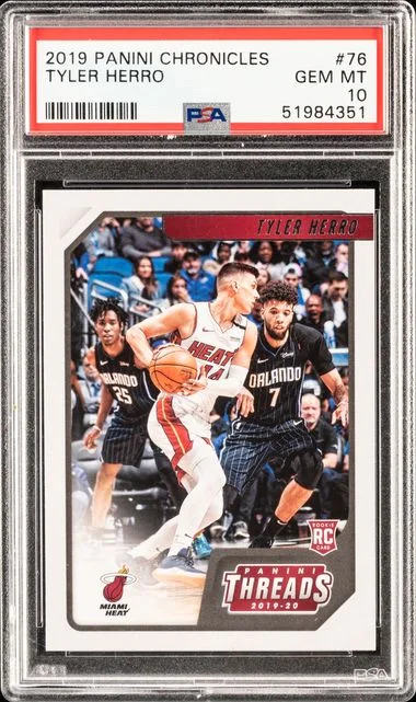 2019 Panini Chronicles Tyler Herro #76 card image