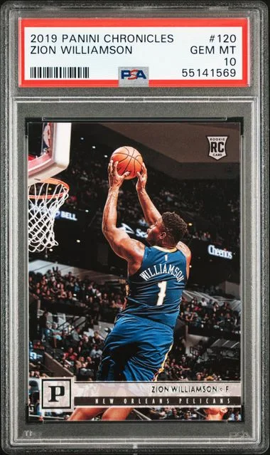 2019 Panini Chronicles Zion Williamson #120 card image