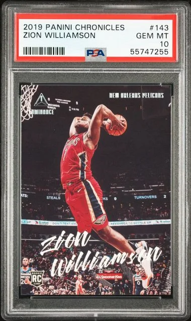 2019 Panini Chronicles Zion Williamson #143 card image