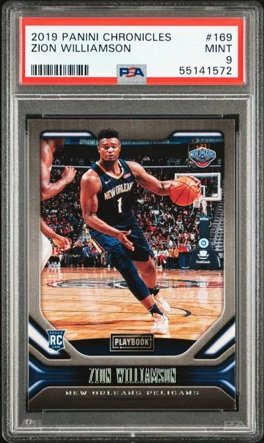 2019 Panini Chronicles Zion Williamson #169 card image
