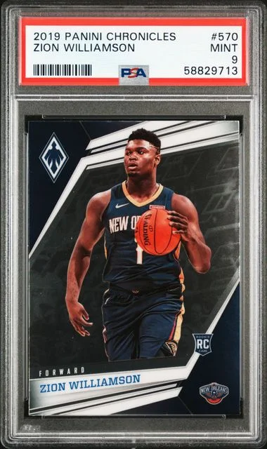 2019 Panini Chronicles Zion Williamson #570 card image