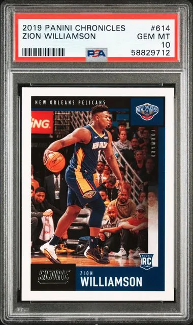 2019 Panini Chronicles Zion Williamson #614 card image