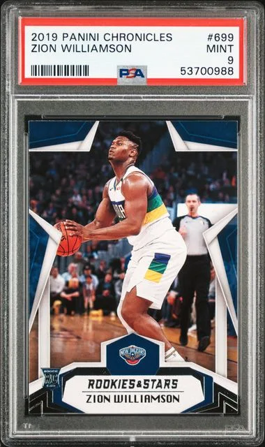 2019 Panini Chronicles Zion Williamson #699 card image