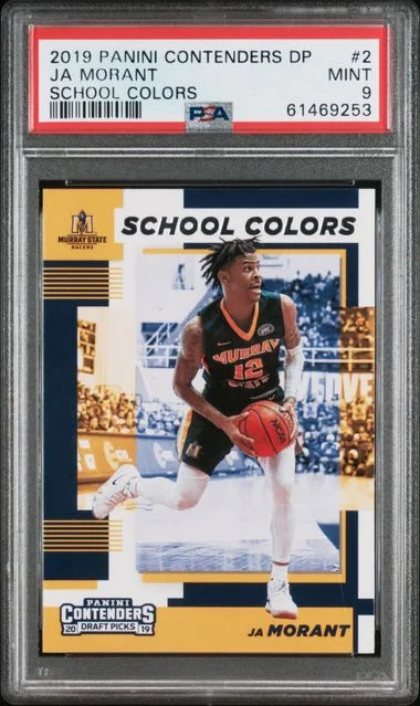 2019 Panini Contenders Draft Picks Ja Morant School Colors #2 card image