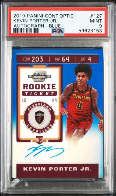 2019 Panini Contenders Optic Kevin Porter Jr. #127 card image