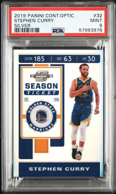2019 Panini Contenders Optic Stephen Curry #32 card image