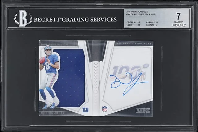 2019 Panini Daniel Jones Playbook #204 card image