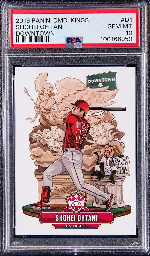 2019 Panini Diamond Kings Shohei Ohtani Downtown #D1 card image