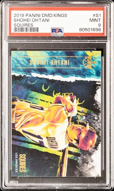 2019 Panini Diamond Kings Shohei Ohtani Squires #S1 card image