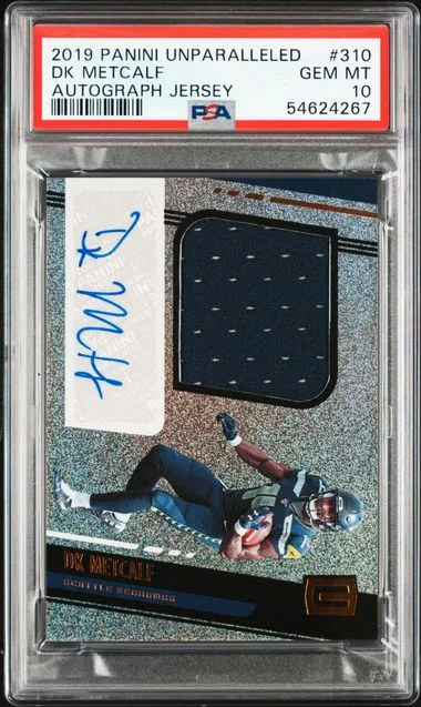2019 Panini Dk Metcalf Unparalleled #310 card image