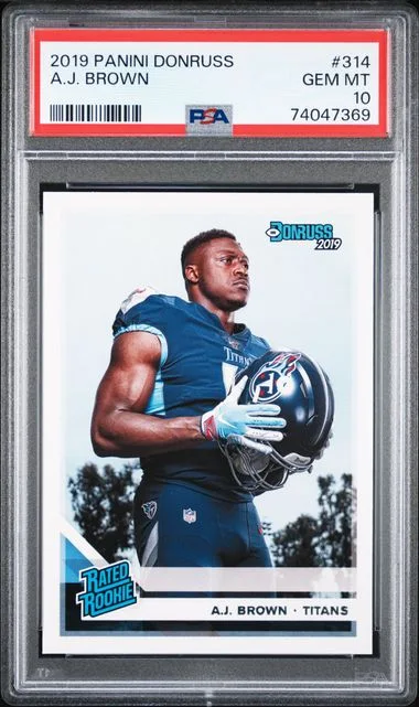2019 Panini Donruss A.J. Brown #314 card image