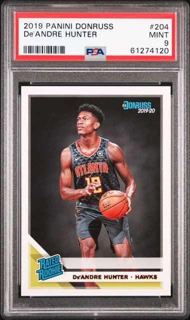 2019 Panini Donruss De'Andre Hunter #204 card image