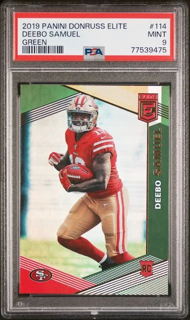 2019 Panini Donruss Deebo Samuel Elite Green #114 card image