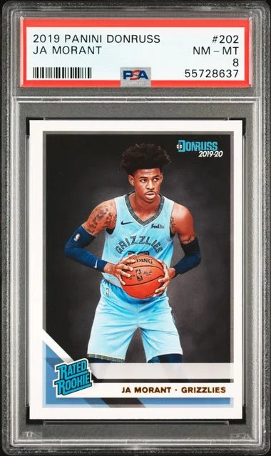 2019 Panini Donruss Ja Morant #202 card image