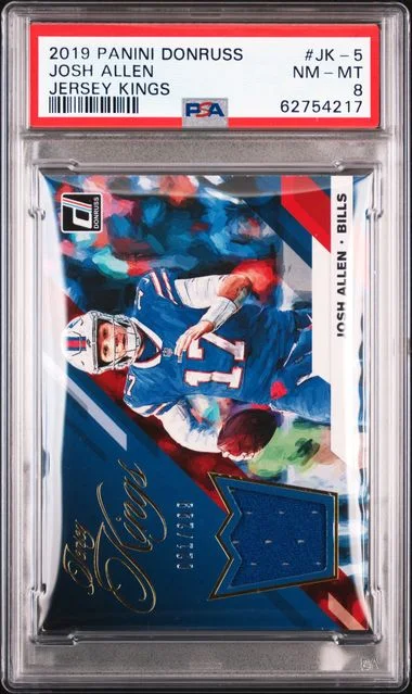 2019 Panini Donruss Josh Allen Jersey Kings #JK-5 card image