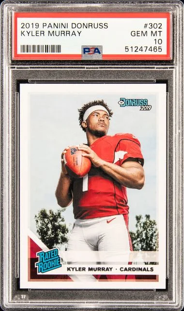 2019 Panini Donruss Kyler Murray Rated #302 card image