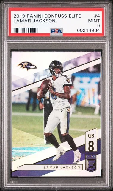 2019 Panini Donruss Lamar Jackson Elite #4 card image